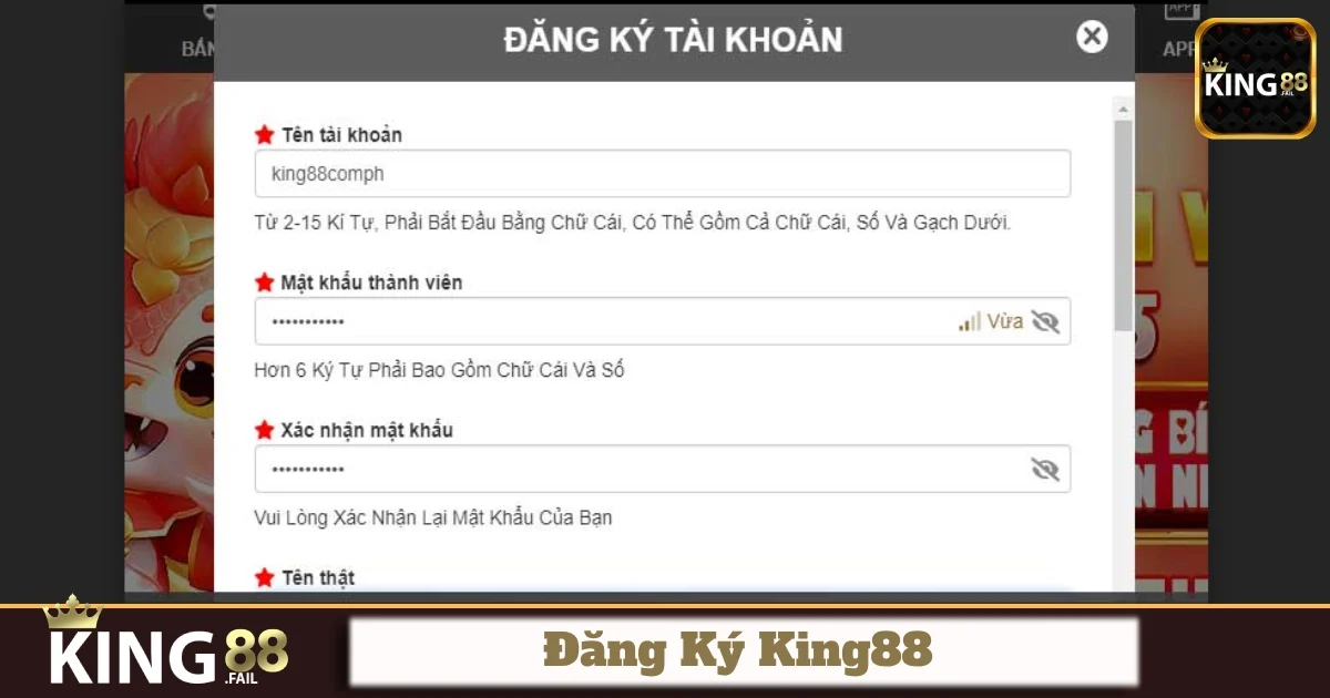 Lợi ích khi đăng ký King88 ngay hôm nay