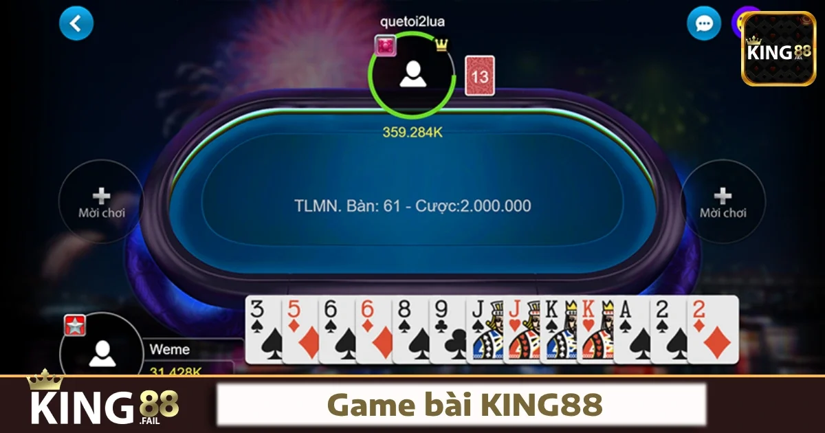 Bí quyết thắng lớn khi chơi Game bài King88