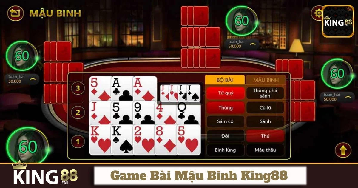 Hướng Dẫn Sắp Xếp Bài Mậu Binh Dành Cho Người Mới