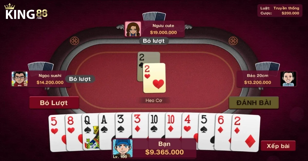 Game Bài Tiến Lên King88 Quốc Dân Với Giao Diện Đỉnh Cao 2 Game Bài Tiến Lên King88 Là Gì? Tìm Hiểu Luật Chơi Đơn Giản