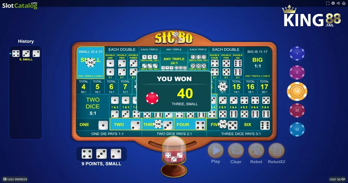 Hướng Dẫn Đặt Cược Sicbo King88 Theo Từng Chiến Lược Hiệu Quả