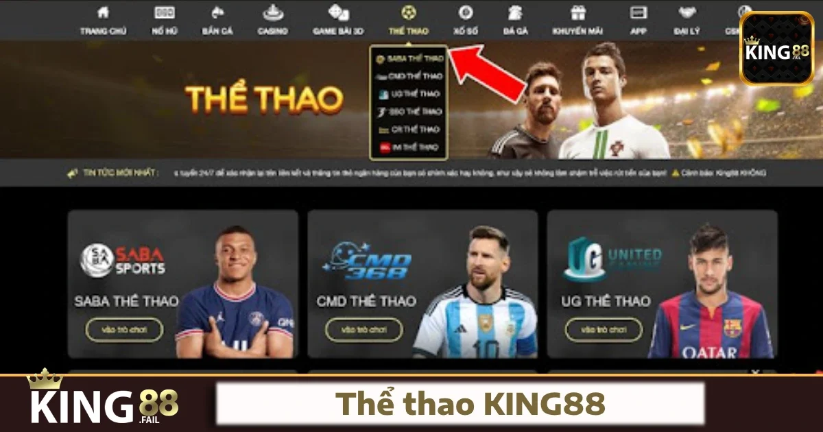 Tại sao nên chọn Thể thao King88?