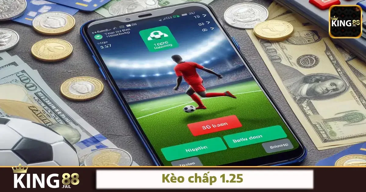 Kèo Chấp 1.25 King88: Ăn Đủ Hay Mất Nửa? Đọc Kèo Tránh Lỗ